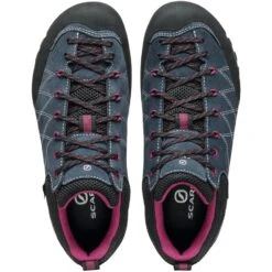Scarpa Crux GTX Women's Approach Shoes - Ombre Blue/cherry 15 Scarpa Crux GTX Women's Approach Shoes - Ombre Blue/cherry -Scarpa scarpa crux gtx women approach shoes ombre blue cherry 1 1441598