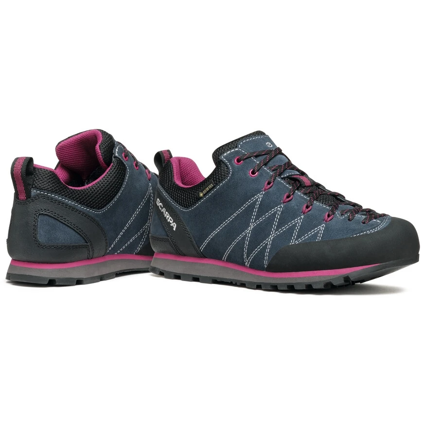 Scarpa Crux GTX Women's Approach Shoes - Ombre Blue/cherry 8 Scarpa Crux GTX Women's Approach Shoes - Ombre Blue/cherry - Image 6