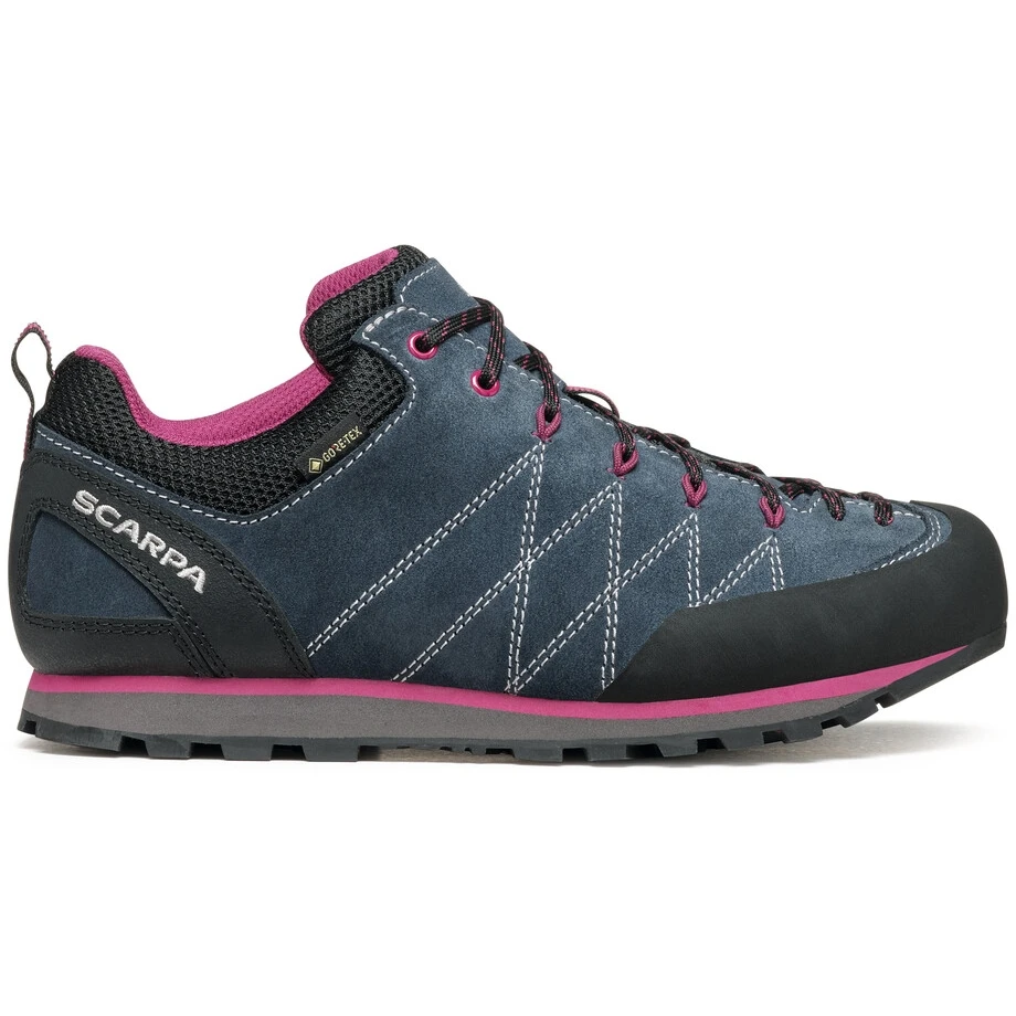 Scarpa Crux GTX Women's Approach Shoes - Ombre Blue/cherry 6 Scarpa Crux GTX Women's Approach Shoes - Ombre Blue/cherry - Image 4