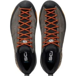 Scarpa Mescalito Approach Shoes - Titanium/mango -Scarpa scarpa mescalito approach shoes titanium mango 3 1131347