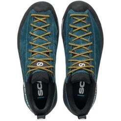 Scarpa Mescalito GTX Approach Shoes - Petrol -Scarpa scarpa mescalito gtx approach shoes petrol 2 1131102