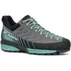 Scarpa Mescalito GTX Women's Shoes - Midgray/aqua -Scarpa scarpa mescalito gtx womens shoes midgray aqua 4 1131068