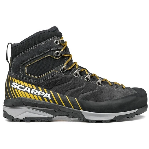 Scarpa Mescalito TRK GTX Trekking Shoes - Dark Anthracite/mustard 4 Scarpa Mescalito TRK GTX Trekking Shoes - Dark Anthracite/mustard - Image 2