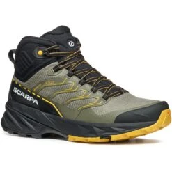 Scarpa Rush Mid 2 GTX Fast Hiking Shoes - Moss/sulphur