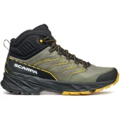 Scarpa Rush Mid 2 GTX Fast Hiking Shoes - Moss/sulphur -Scarpa scarpa rush mid 2 gtx fast hiking shoes moss sulphur 2 1441651