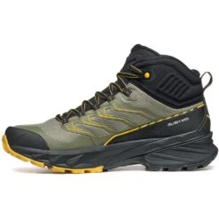 Scarpa Rush Mid 2 GTX Fast Hiking Shoes - Moss/sulphur -Scarpa scarpa rush mid 2 gtx fast hiking shoes moss sulphur 3 1441650