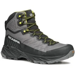 Scarpa Rush TRK LT GTX Hiking Shoes - Gray/lime