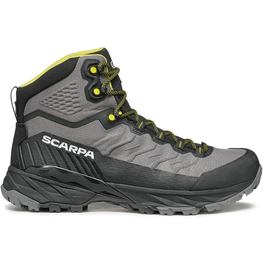 Scarpa Rush TRK LT GTX Hiking Shoes - Gray/lime 9 Scarpa Rush TRK LT GTX Hiking Shoes - Gray/lime - Image 7