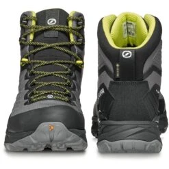 Scarpa Rush TRK LT GTX Hiking Shoes - Gray/lime 13 Scarpa Rush TRK LT GTX Hiking Shoes - Gray/lime -Scarpa scarpa rush trk lt gtx fast hiking shoes gray lime 4 1441657