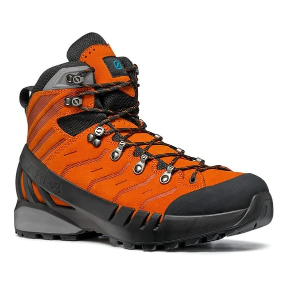 Scarpa Cyclone-S Grey Orange GORE-TEX Boots 3 Scarpa Cyclone-S Grey Orange GORE-TEX Boots
