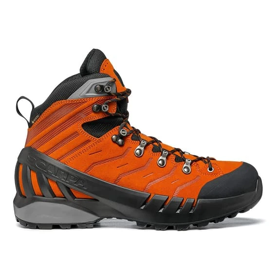 Scarpa Cyclone-S Grey Orange GORE-TEX Boots 4 Scarpa Cyclone-S Grey Orange GORE-TEX Boots - Image 2