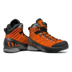 Scarpa Cyclone-S Grey Orange GORE-TEX Boots 12 Scarpa Cyclone-S Grey Orange GORE-TEX Boots -Scarpa scr 30031 201 1 005