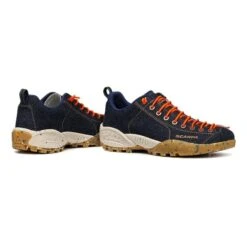Scarpa Mojito Planet Denim Trainers Blue Orange -Scarpa scr 32639 350 1 006