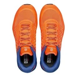 Scarpa Spin Ultra Trail Running Shoes Orange Blue -Scarpa scr 33072 350ora 006