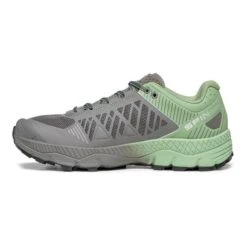 Scarpa Spin Ultra Trail Running Shoes Grey Light Green Women -Scarpa scr 33072 352 3 003