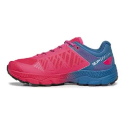Scarpa Spin Ultra Trail Running Shoes Pink Blue Women -Scarpa scr 33072 352rose 003