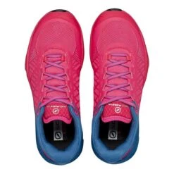 Scarpa Spin Ultra Trail Running Shoes Pink Blue Women -Scarpa scr 33072 352rose 006