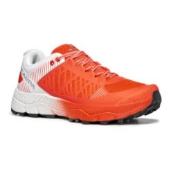 Scarpa Spin Ultra Trail Running Shoes White Red Women