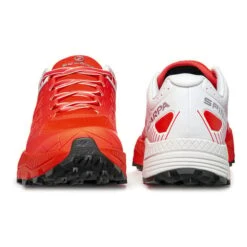 Scarpa Spin Ultra Trail Running Shoes White Red Women -Scarpa scr 33072 352white 004