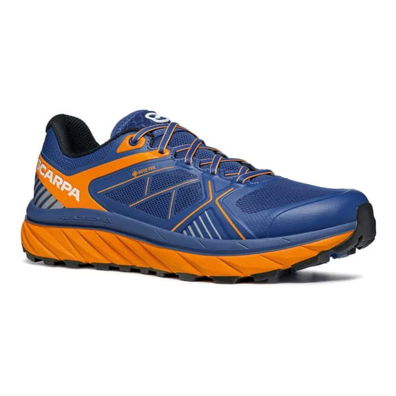 Scarpa Spin Infinity GORE-TEX Trail Running Shoes Blue Orange 3 Scarpa Spin Infinity GORE-TEX Trail Running Shoes Blue Orange