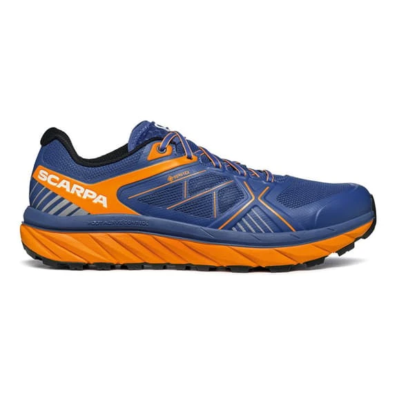Scarpa Spin Infinity GORE-TEX Trail Running Shoes Blue Orange 4 Scarpa Spin Infinity GORE-TEX Trail Running Shoes Blue Orange - Image 2
