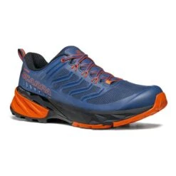 Scarpa Rush GORE-TEX Trail Running Shoes Blue Orange