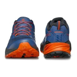 Scarpa Rush GORE-TEX Trail Running Shoes Blue Orange -Scarpa scr 33080 200 2 004