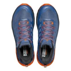 Scarpa Rush GORE-TEX Trail Running Shoes Blue Orange -Scarpa scr 33080 200 2 006