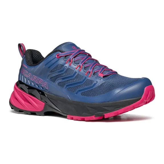 Scarpa Rush GORE-TEX Trail Running Shoes Blue Pink Women 3 Scarpa Rush GORE-TEX Trail Running Shoes Blue Pink Women
