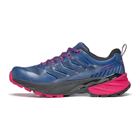 Scarpa Rush GORE-TEX Trail Running Shoes Blue Pink Women 5 Scarpa Rush GORE-TEX Trail Running Shoes Blue Pink Women - Image 3
