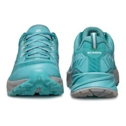 Scarpa Rush Trail Running Shoes Blue Women 11 Scarpa Rush Trail Running Shoes Blue Women -Scarpa scr 33080 352aqua 004