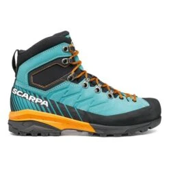 Scarpa Mescalito TRK GORE-TEX Boots Sky Blue Orange Black Women