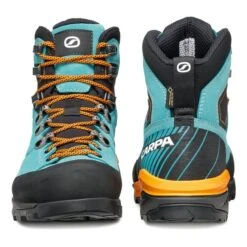 Scarpa Mescalito TRK GORE-TEX Boots Sky Blue Orange Black Women 12 Scarpa Mescalito TRK GORE-TEX Boots Sky Blue Orange Black Women -Scarpa scr 61050 202 1 005