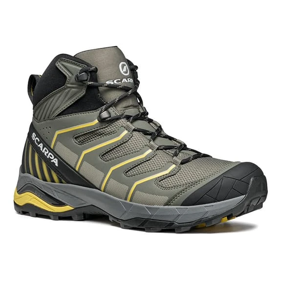 Scarpa Maverick Mid GORE-TEX Boots Green Yellow 3 Scarpa Maverick Mid GORE-TEX Boots Green Yellow