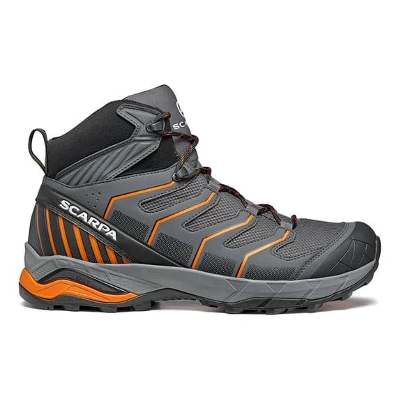 Scarpa Maverick Mid GORE-TEX Boots Grey Orange 4 Scarpa Maverick Mid GORE-TEX Boots Grey Orange - Image 2