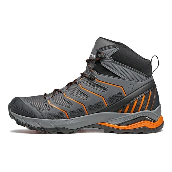 Scarpa Maverick Mid GORE-TEX Boots Grey Orange 5 Scarpa Maverick Mid GORE-TEX Boots Grey Orange - Image 3