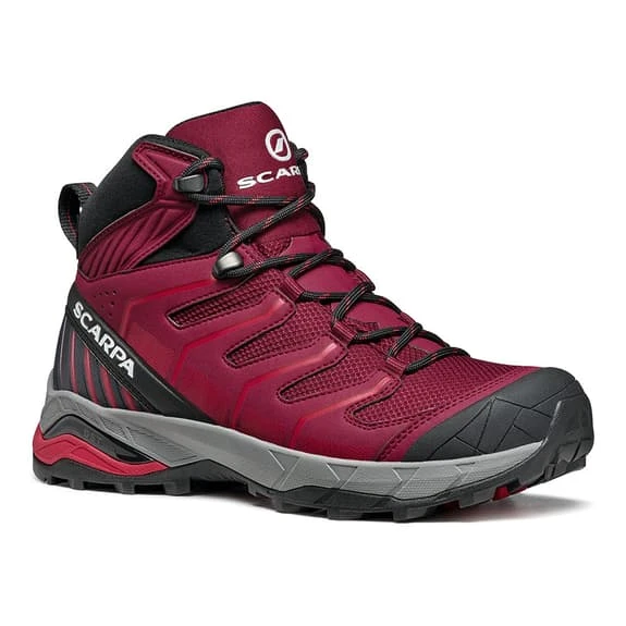 Scarpa Maverick Mid GORE-TEX Boots Red Violet Women 3 Scarpa Maverick Mid GORE-TEX Boots Red Violet Women