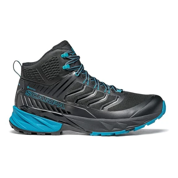 Scarpa Rush Mid GORE-TEX Boots Black Blue 4 Scarpa Rush Mid GORE-TEX Boots Black Blue - Image 2