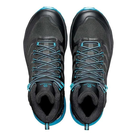 Scarpa Rush Mid GORE-TEX Boots Black Blue 8 Scarpa Rush Mid GORE-TEX Boots Black Blue - Image 6