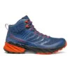 Scarpa Rush Mid GORE-TEX Boots Blue Orange Black 1 Scarpa Rush Mid GORE-TEX Boots Blue Orange Black -Scarpa scr 63130 200 3 001
