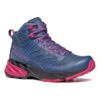 Scarpa Rush Mid GORE-TEX Boots Blue Pink Women 1 Scarpa Rush Mid GORE-TEX Boots Blue Pink Women -Scarpa scr 63130 202 2 001
