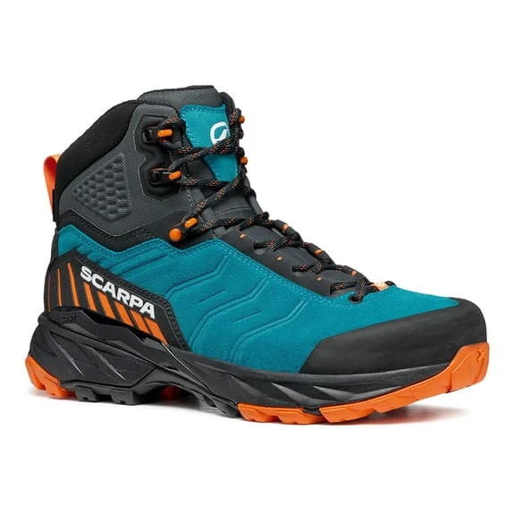 Scarpa Rush TRK GORE-TEX Boots Blue Orange 3 Scarpa Rush TRK GORE-TEX Boots Blue Orange