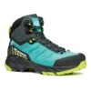 Scarpa Rush TRK GORE-TEX Boots Blue Lime Green Women -Scarpa scr 63140 202 1 001