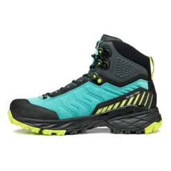 Scarpa Rush TRK GORE-TEX Boots Blue Lime Green Women -Scarpa scr 63140 202 1 003