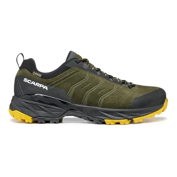 Scarpa Rush Trail GORE-TEX Shoes Green Black 3 Scarpa Rush Trail GORE-TEX Shoes Green Black
