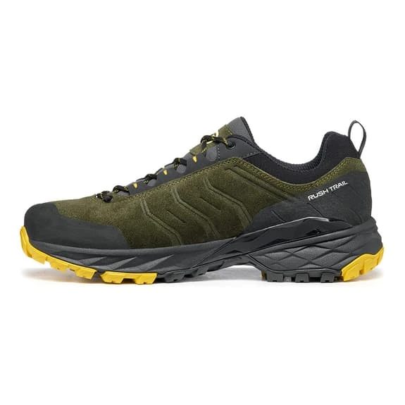 Scarpa Rush Trail GORE-TEX Shoes Green Black 4 Scarpa Rush Trail GORE-TEX Shoes Green Black - Image 2