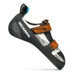 Scarpa Quantic Climbing Shoes White Orange