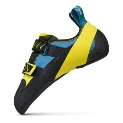 Scarpa Vapor V Climbing Shoes Blue Yellow -Scarpa scr 70040 001oce 004