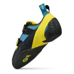 Scarpa Vapor V Climbing Shoes Blue Yellow -Scarpa scr 70040 001oce 005