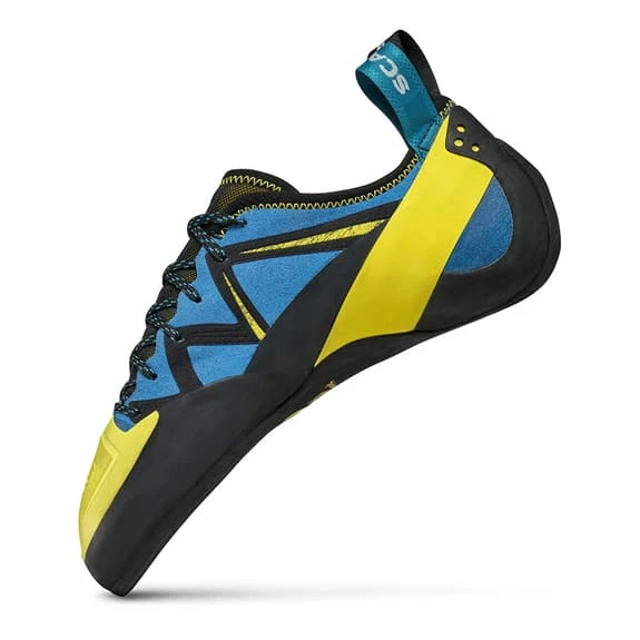 Scarpa Vapor Climbing Shoes Blue Yellow 6 Scarpa Vapor Climbing Shoes Blue Yellow - Image 4